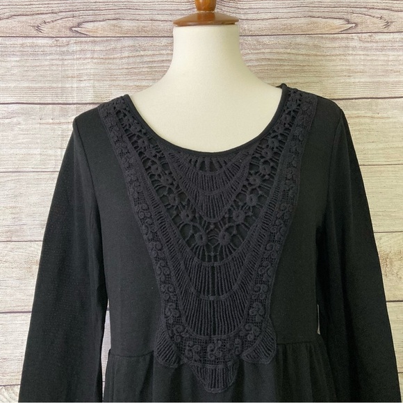 Weekend By Suzanne Betro Embroidered Knit Tunic Top Size Small - Picture 10 of 12